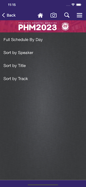 PHM Events Screenshot 3