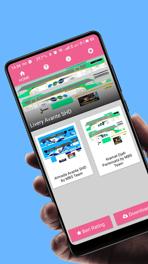 Kumpulan Livery Bus Avante SHD Terbaru 2020 Screenshot 1