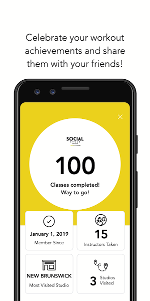 SOCIAL CYCLE SPIN CLUB Screenshot 3