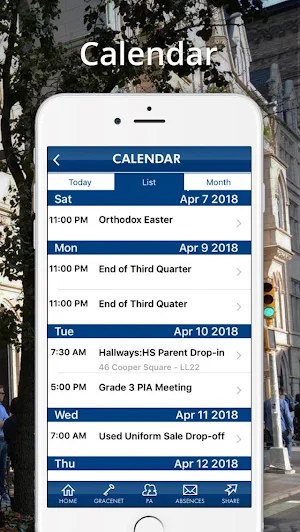 Grace Church School Screenshot 2