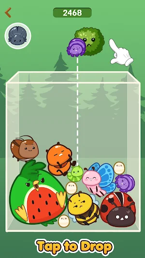 Animal Drop: Merge Melon Screenshot 0