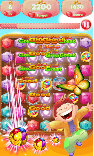 New Jewel Butterfly Free Game! Screenshot 3