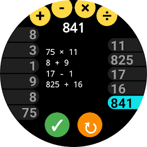 Numb3rs / WearOS Screenshot 1