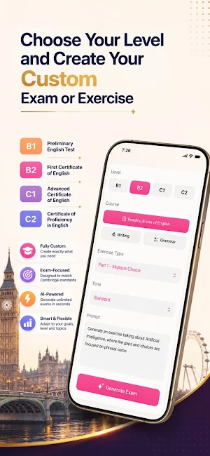 Cambridge English Exam AI Screenshot 2