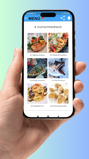 Recetas de Mariscos y Pescado Screenshot 3