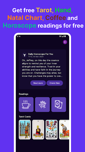 The Oracle - Horoscope, Tarot Screenshot 0