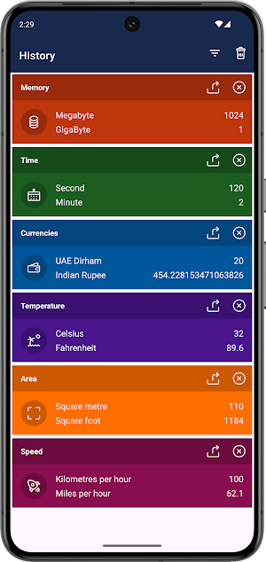 Unit Convertor Screenshot 2