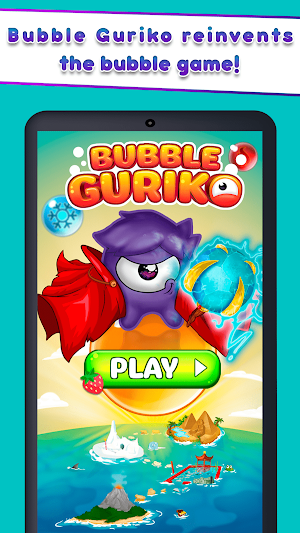 Bubble Guriko - Pop Adventure Screenshot 0