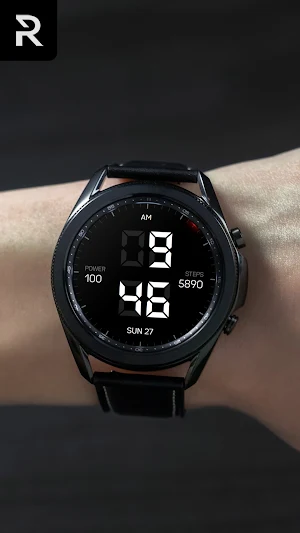 Minimal 69 Digital Watch Face Screenshot 0