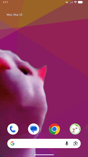 Vibing Cat Wallpaper (CatJAM) Screenshot 2