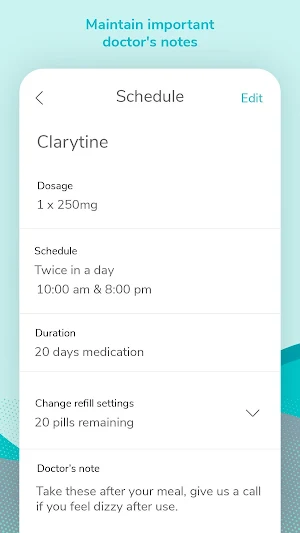 Medic Bot : Medication Reminder & Pill Tracker Screenshot 1