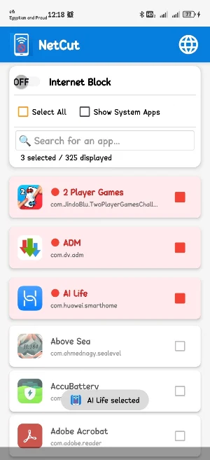 NetCut – Internet Blocker Screenshot 2