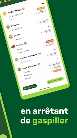 Wasteless - Péremption Tracker Screenshot 1