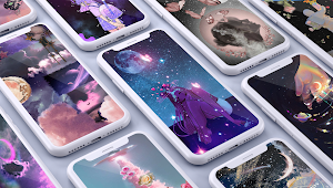 Galaxy Aesthetic Wallpaper Screenshot 2