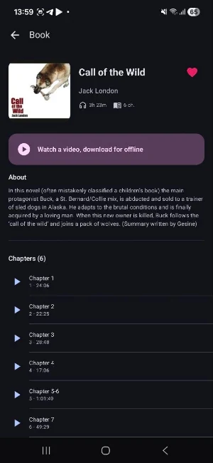 Audiobooks Classic Books Screenshot 1