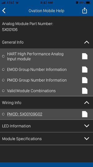 Ovation Mobile Help Screenshot 0
