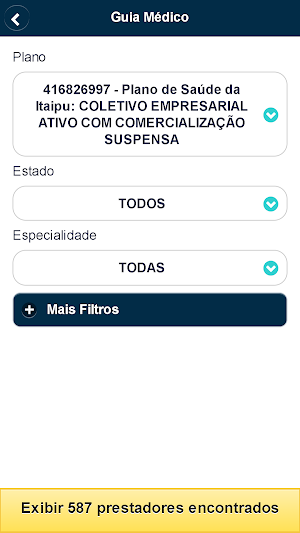 Itaipu PAMHO Screenshot 1