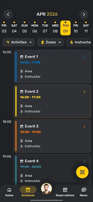 Palestra Fitness Screenshot 1