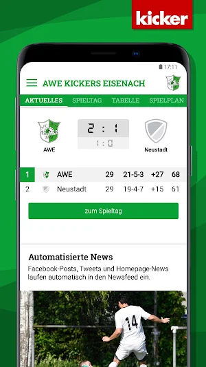 AWE Kickers Eisenach Screenshot 2