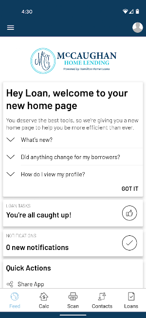 McCaughan Home Lending Screenshot 0