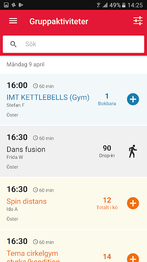 Friskis&Svettis Örebro Screenshot 1