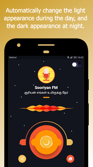Sooriyan FM Tamil Radio Online Screenshot 1