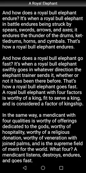 A Royal Elephant - Buddhism Screenshot 2