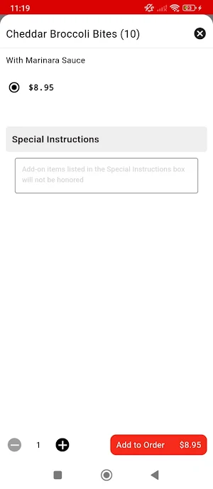 Milano's pizza Resturant Screenshot 3