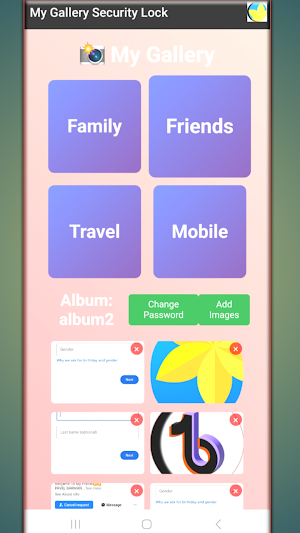 My Gallery Security Lock Screenshot 3