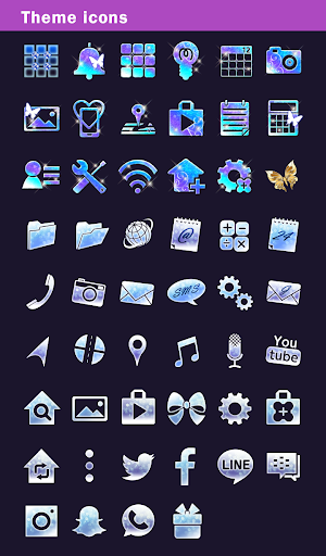 Blue Butterfly Theme Screenshot 3