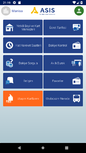 Asis Akıllı Bilet Screenshot 0