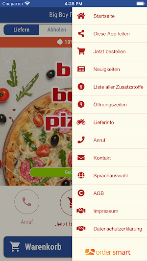 Big Boy Pizza Bonn Screenshot 2