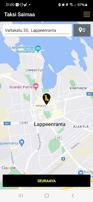 Taksi Saimaa Screenshot 2