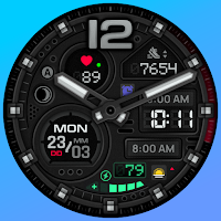 SH085 Watch Face, WearOS watch