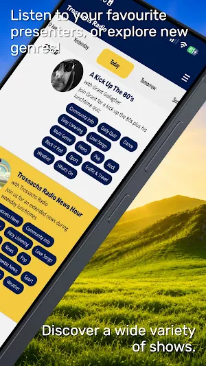 Trossachs Radio App Screenshot 1