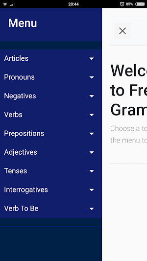 French Grammar Screenshot 0