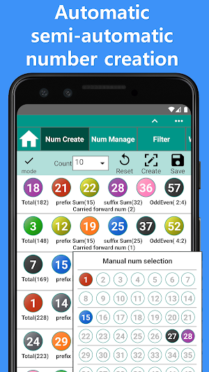 MEGA-SENA Number Generator Screenshot 1
