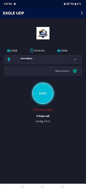 EAGLE UDP Screenshot 0