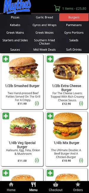 Mythos Takeaway Whitby Screenshot 2