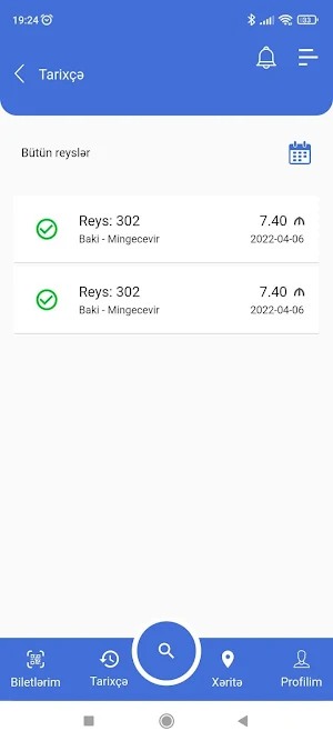 Biletim Screenshot 2