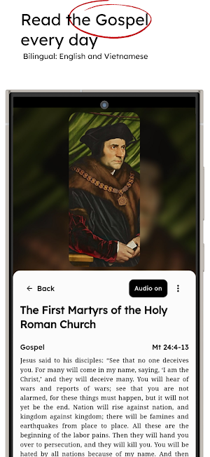 Scripture - Daily Gospel Screenshot 2