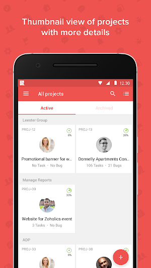 Zoho Projects: Tasks, Timesheets, and Bug Tracking screenshot 7