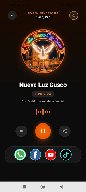 Radio Nueva Luz Cusco Screenshot 2