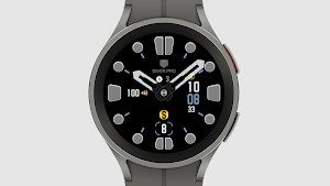 IWF Diver Pro Flat watch face Screenshot 2