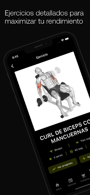 Máximo Esfuerzo Gym Screenshot 3