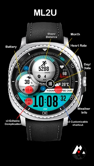 ML2U 326 Watch Face Screenshot 1