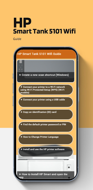 HP Smart Tank 5101 Wifi Guide Screenshot 1