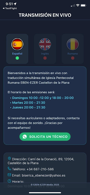 Traducción en vivo Screenshot 0