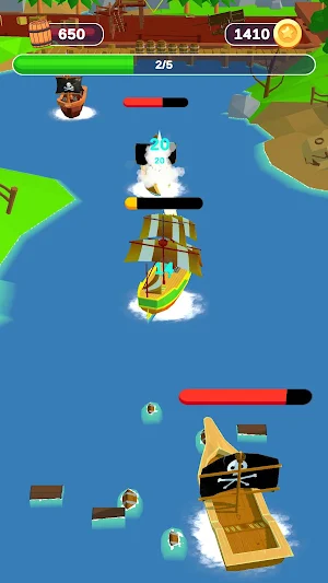 Sea Battle: Master of Pirates Screenshot 1