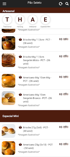 Pão Seleto Screenshot 1